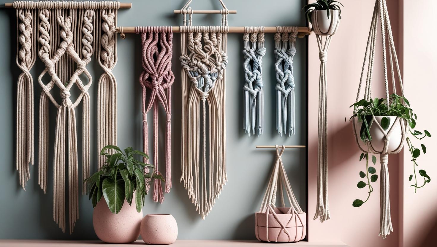 DECORATIONS ET MACRAME
