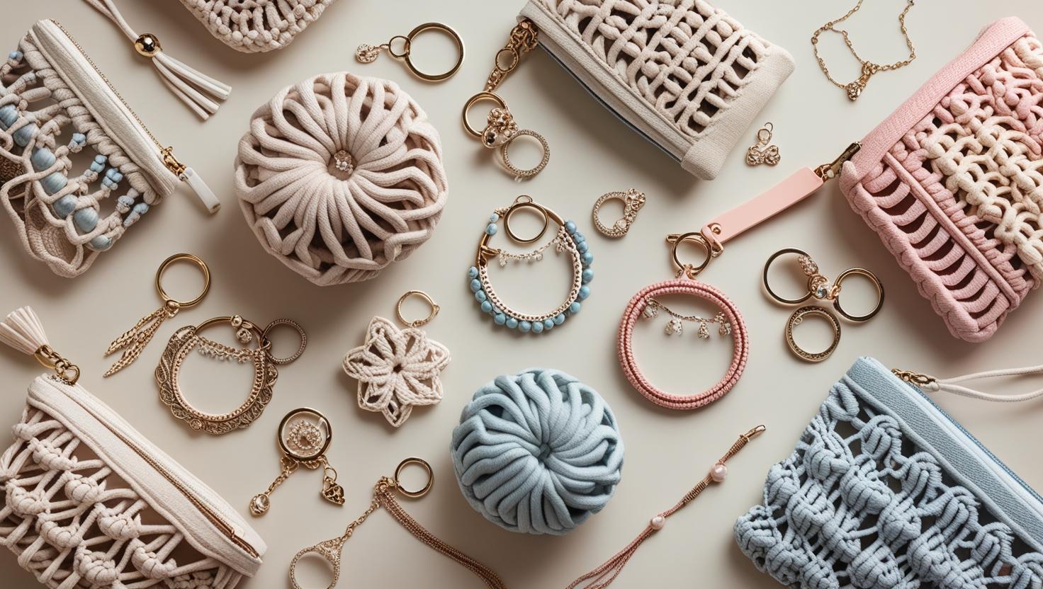 ACCESSOIRES EN MACRAME